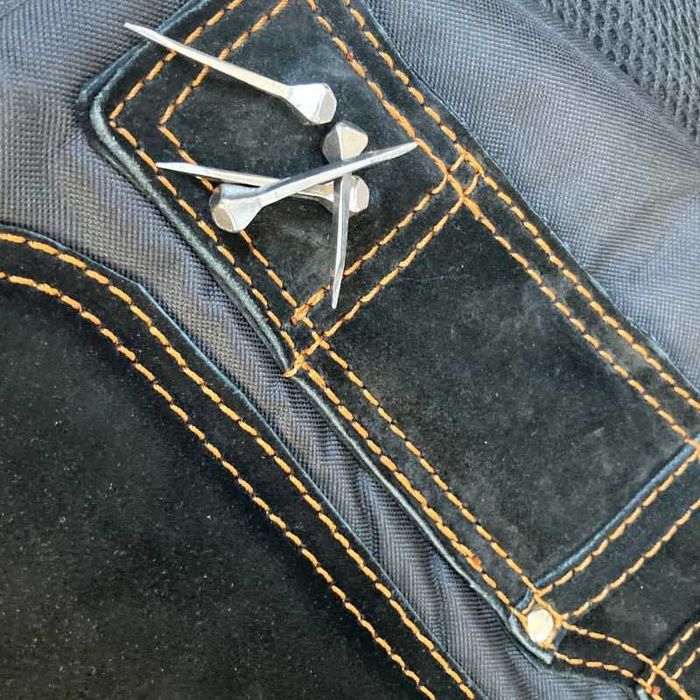 Blacksmith Apron. Фартук кузнеца. Temirchi va taqachi fartugi. Terida.