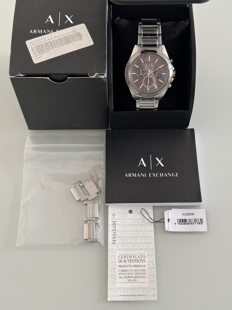 Ceas quartz cronograf Armani Exchange Drexler AX2606