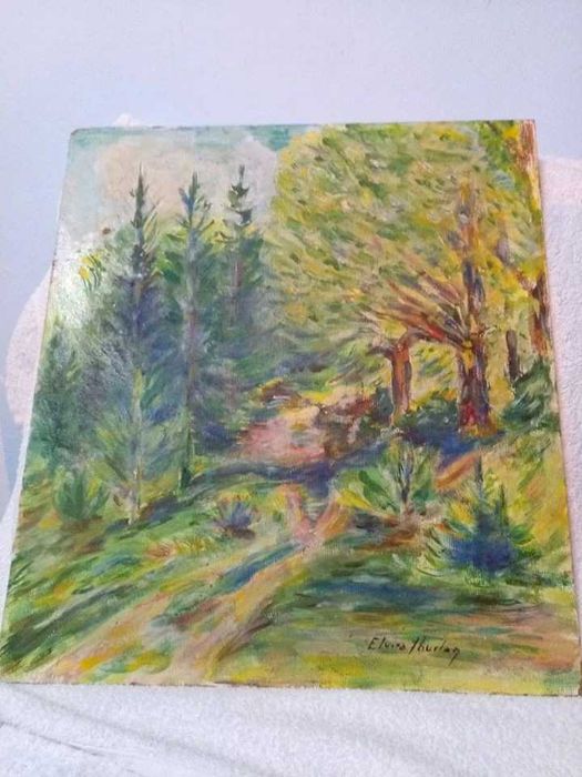 Lot vintage de 8 picturi 2