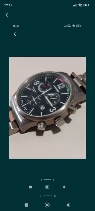 Ceas Bărbătesc Chronograph Junkers Flight Record G38 Titan-Alarm