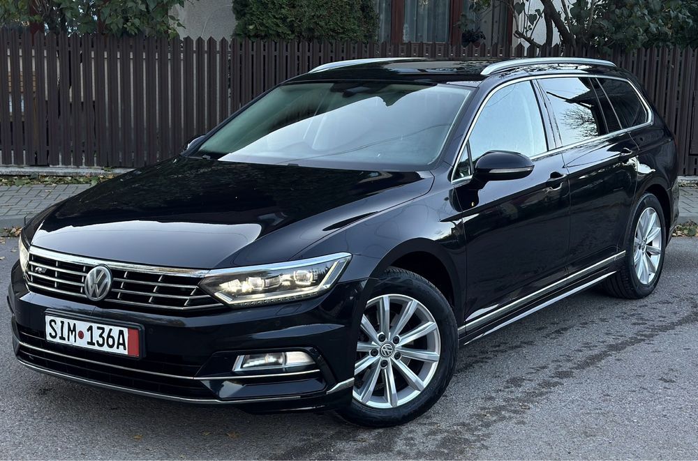 VW PASSAT R-LINE - 1.6TDI - 110CP - 2016 - LED / DSG / Panoramic