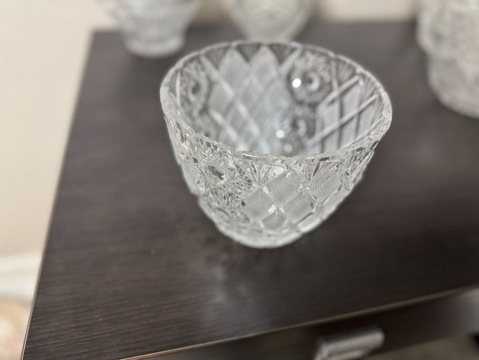 Вазы хрустальные СССР