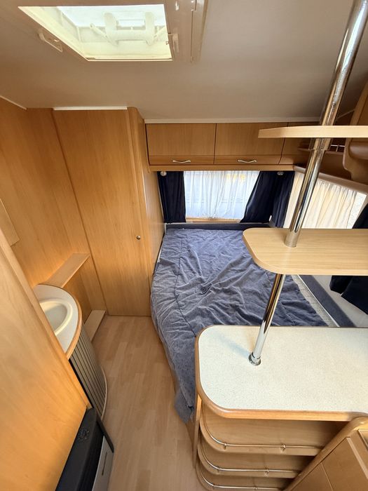 Rulota Beyerland Sprinter 440LB,an2002,4 pers,fransbed,baie,wc fix