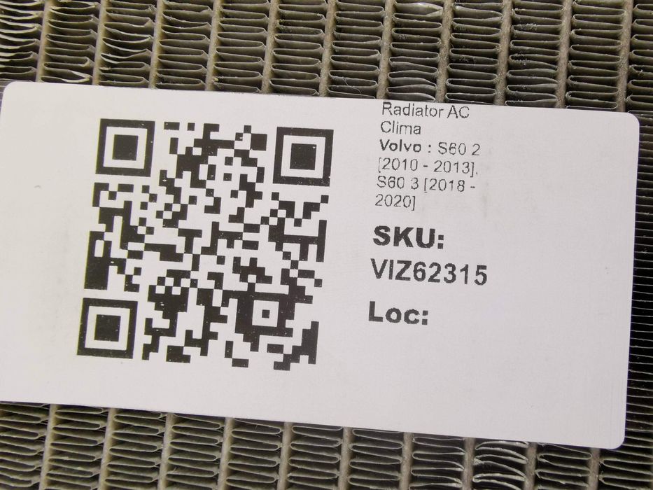 Радиатор за климатик / Radiator za klimatik Волво С60 2 [ - ], С60 3 [