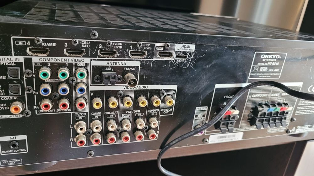 Amplificator Onkyo HT-R548 cu Boxe originale ONKYO