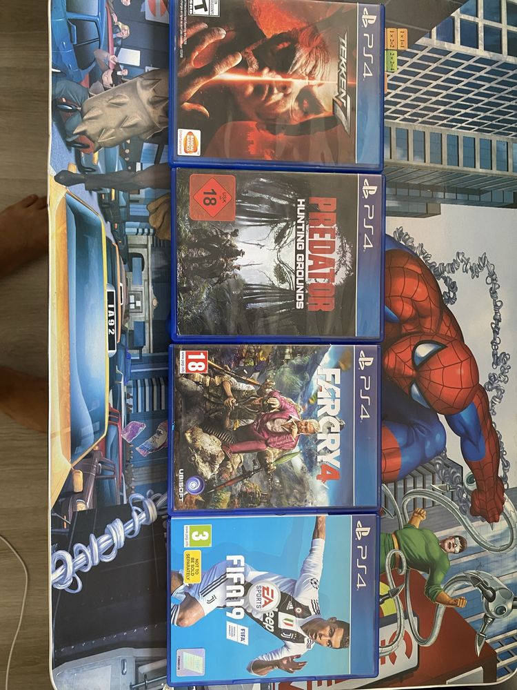 Гейминг оферта: оргинални игри за PS4 ( Tekken, Predator, Far Cry,FIFA