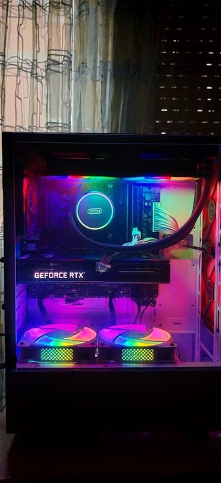 Геймърско PC Ryzen 7 5700X3D /32Gb/1TB nVme/RTX 3060 12Gb /Гаранция