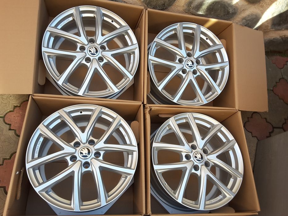 jante aliaj 18; 5x112; Skoda Kodiaq, Karoq, Superb, Octavia Scout  Noi