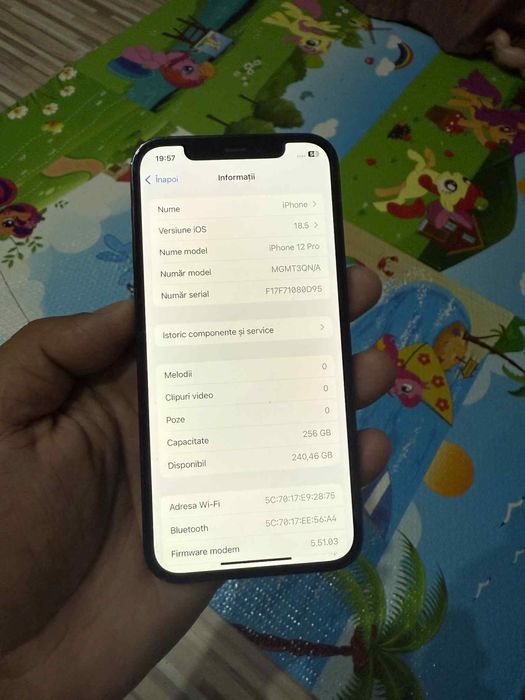 Vand iphone 12 pro 256 GB
