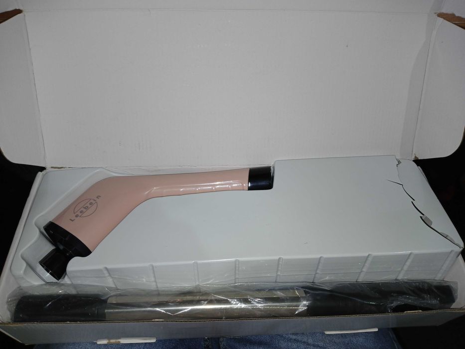 Perie electrica curatare Leebein 8 capete, 3 viteze, roz
