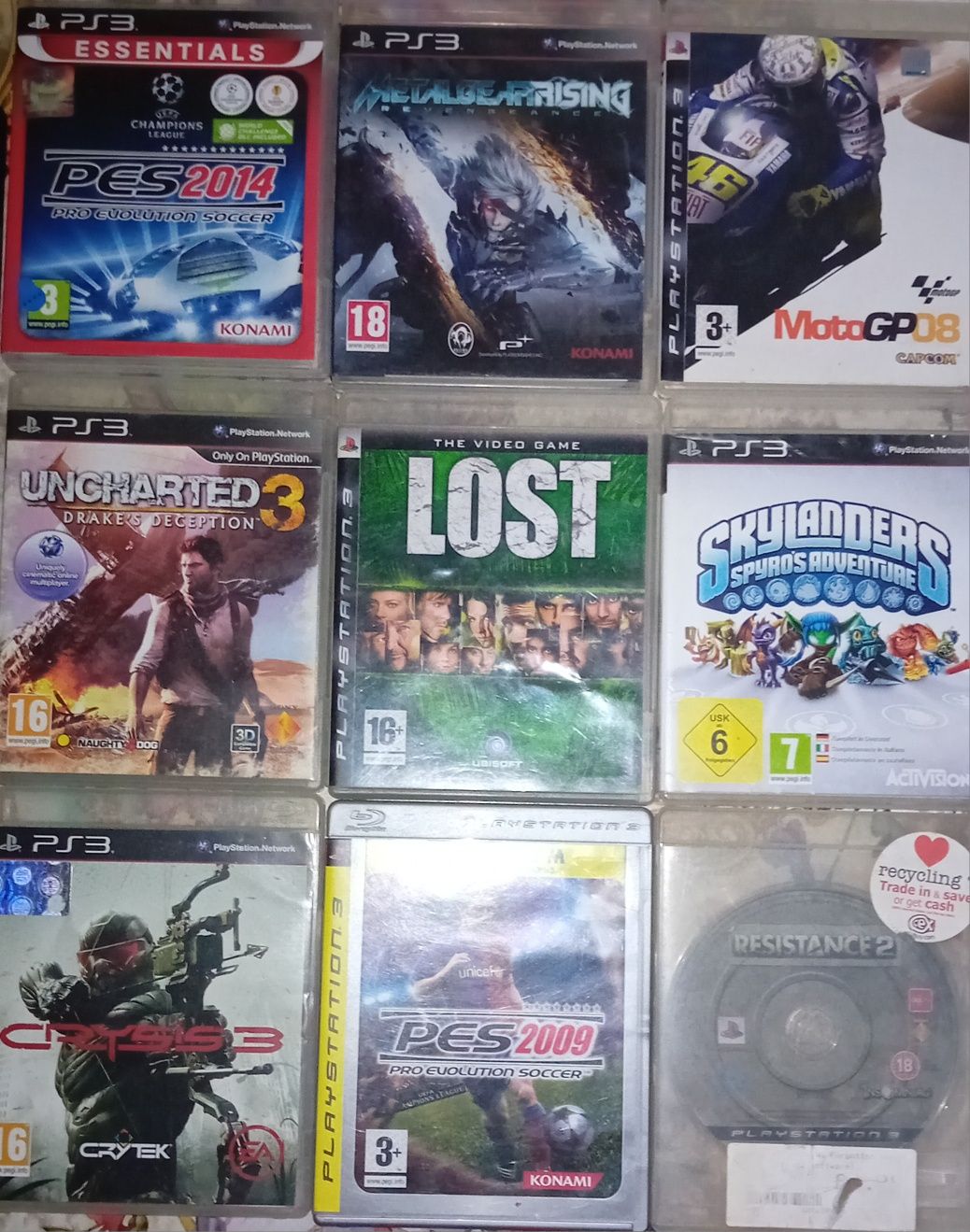 Crysis 3 pes 14 uncharted 3 playstation 3