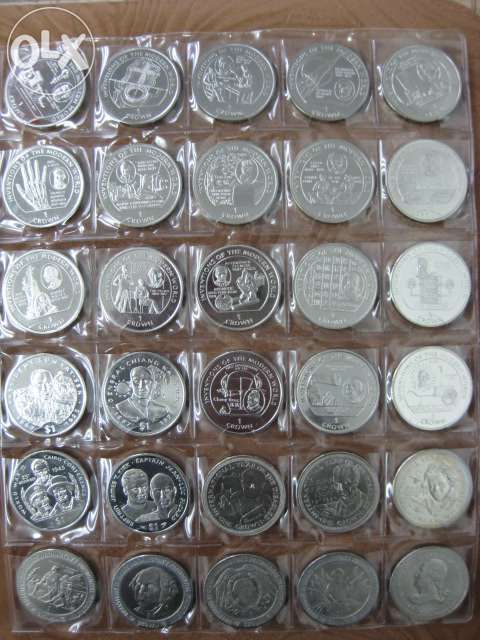 КОЛЛЕКЦИЯ монет (180 шт) медно-никель