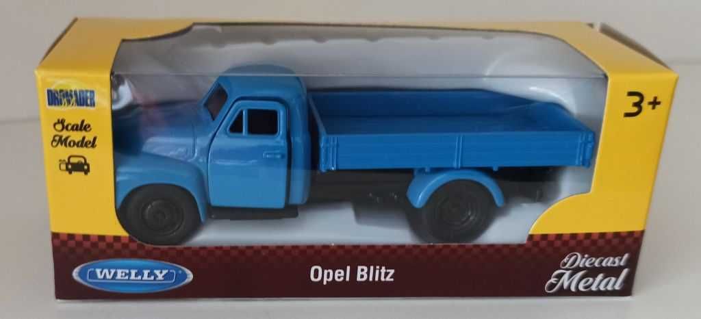 Macheta Opel Blitz 1953 albastru - Welly 1/48