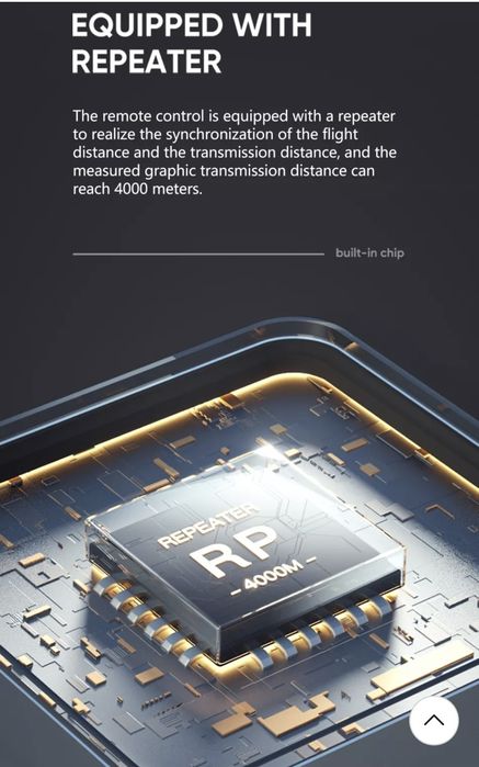 Drona cu camera Sony 4K UHD  distanta  4000m, 5G, 3 axe gimbal Noua