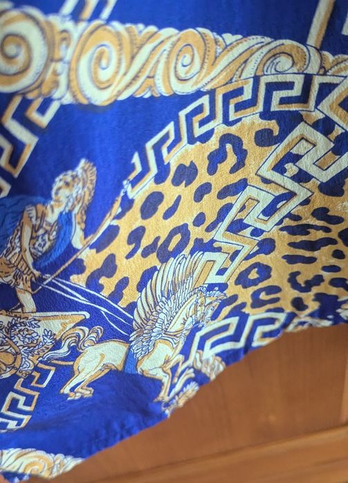 Дамска Копринена риза Бароков стил  XL