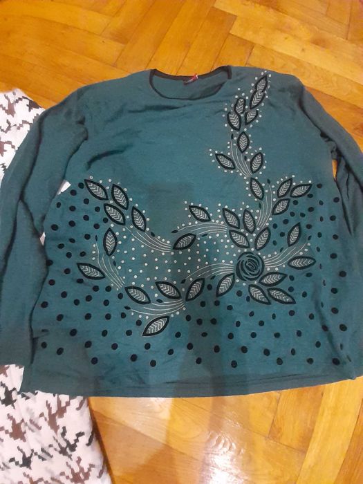 Cardigan damă si bluza mărime XL