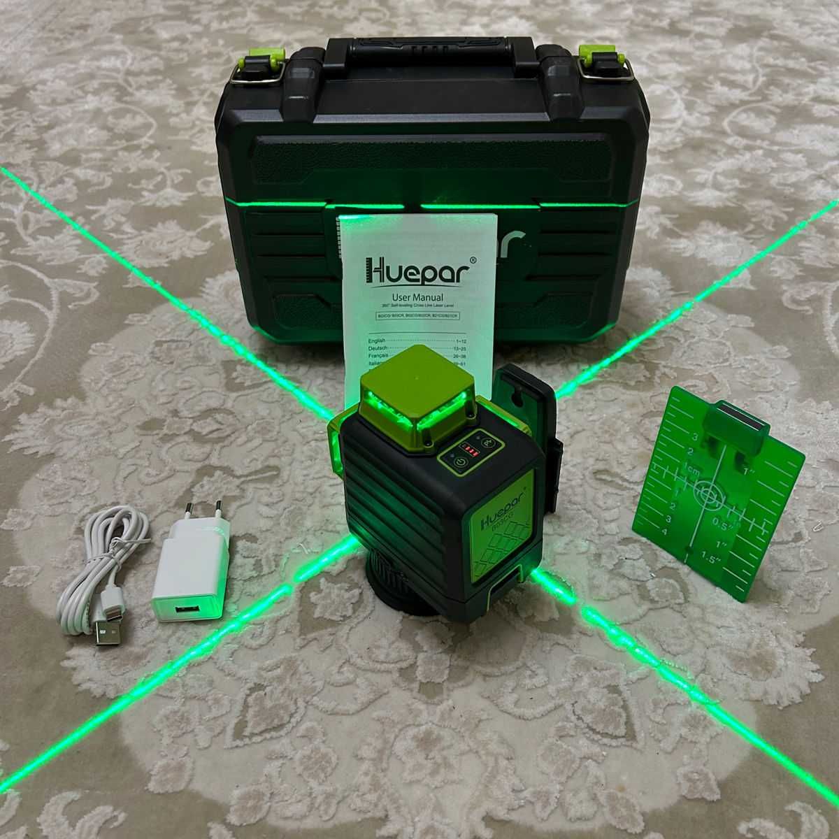 Laser Huepar B03CG 3D – 12 linii NOU