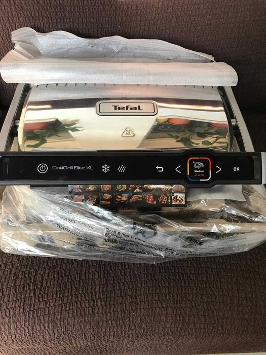 Gratar electric Tefal OptiGrill Elite XL GC760D30