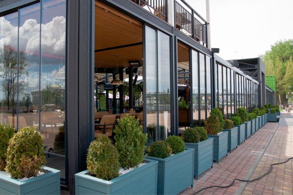 Летник терраса остекление пергола