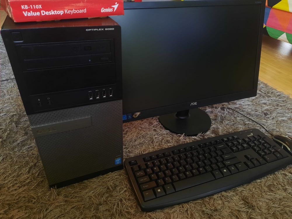 Sistem Pc Dell i5 Ssd Monitor Led Wifi