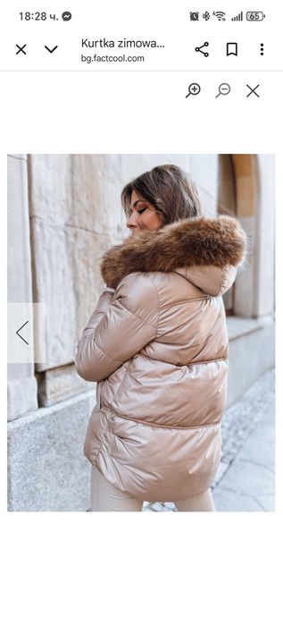 Дамско зимно яке