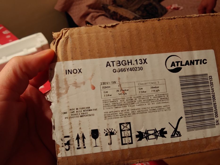 Plita pe gaz cu 4 ochiuri sigilata