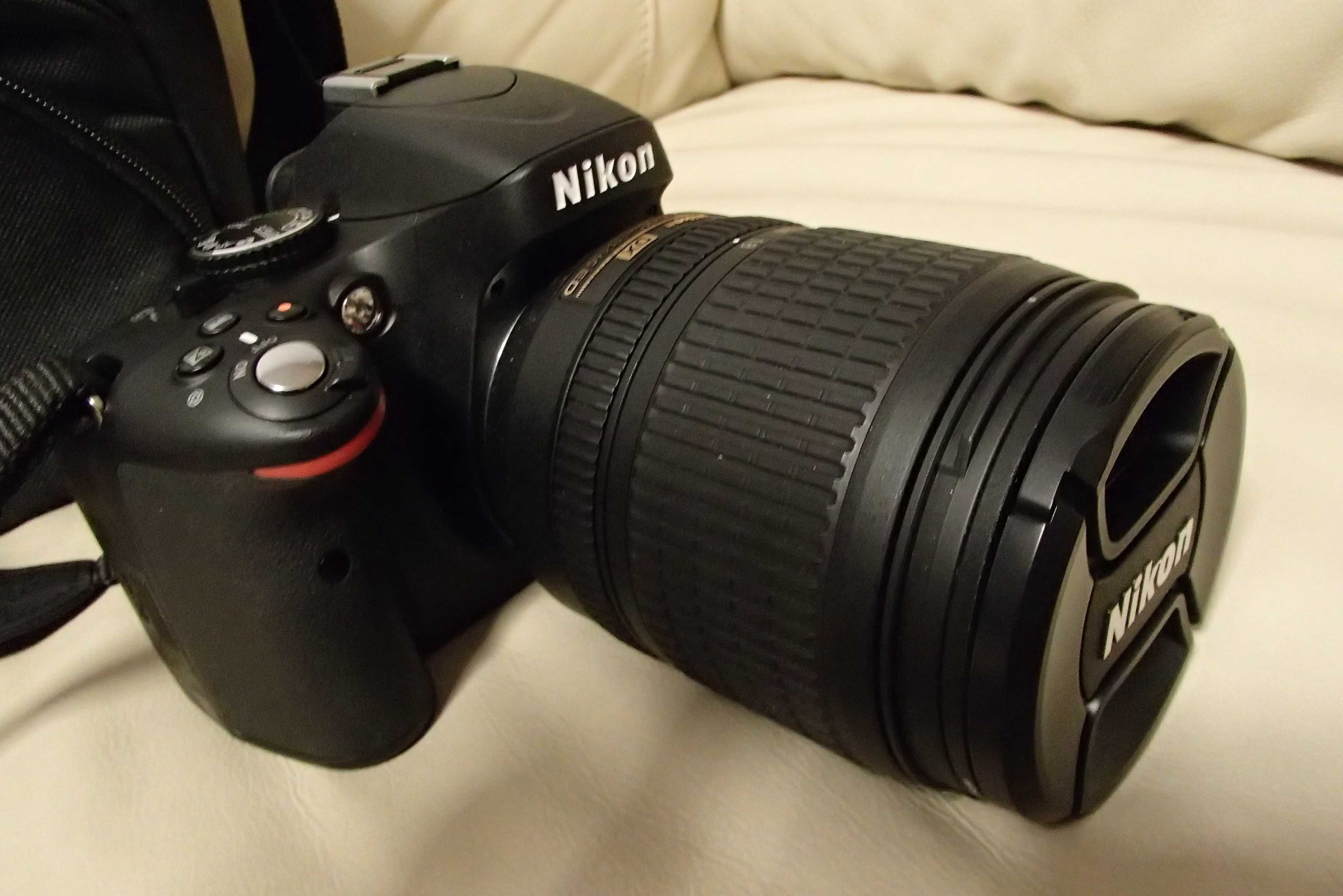 DSLR Nikon D5100 16.2MP, obiectiv 18-105mm f/3.5-5.6G ED VR AF-S DX