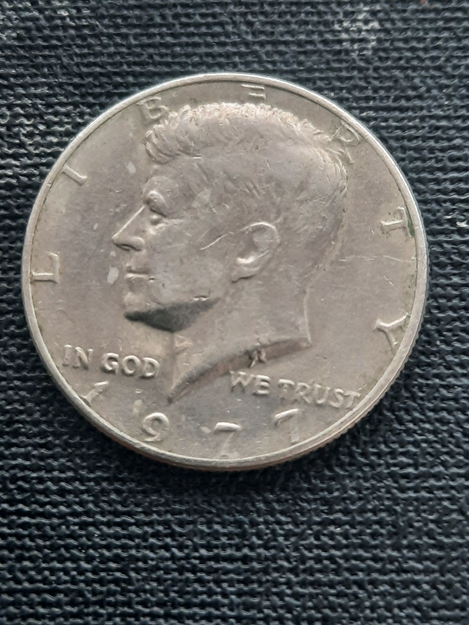 Moneda  cu ban american din 1977