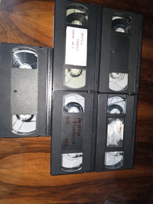 Pachet cu 5 casete video, VHS, VACANȚA MARE,50 LEI