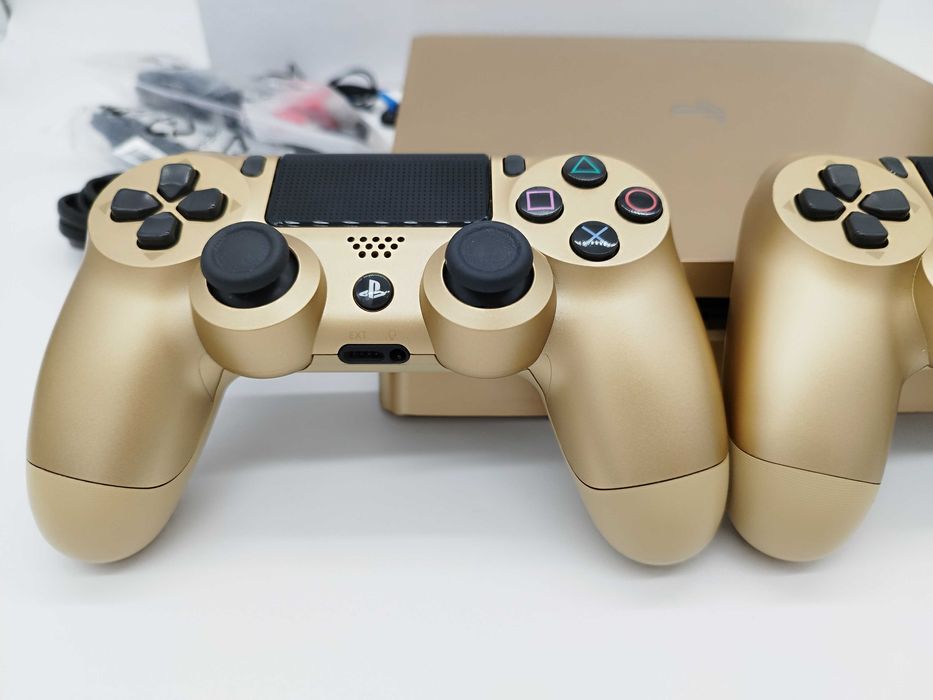 [ps4] PlayStation 4 Slim 500GB Gold Edition/ с 2 контролера