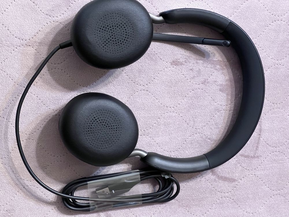 Jabra Evolve2 40 MS Stereo - Headset Ideal pentru Birou