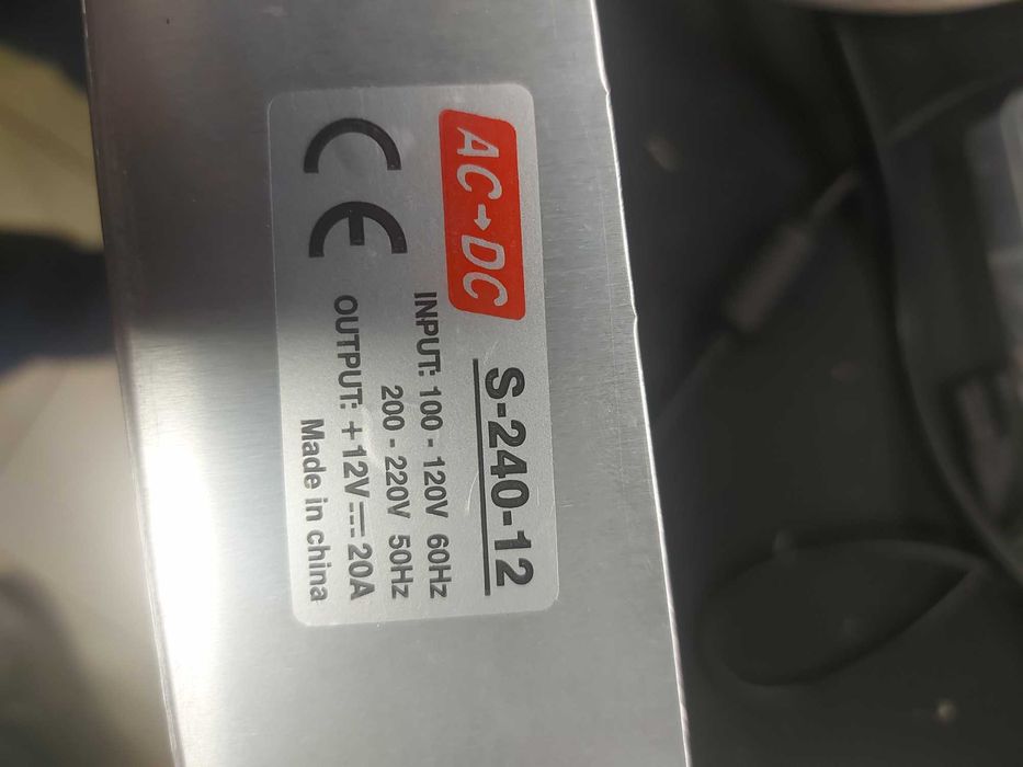 Sursa alimentare FIXA  12V 10A,20A, 24Vpt LED-uri