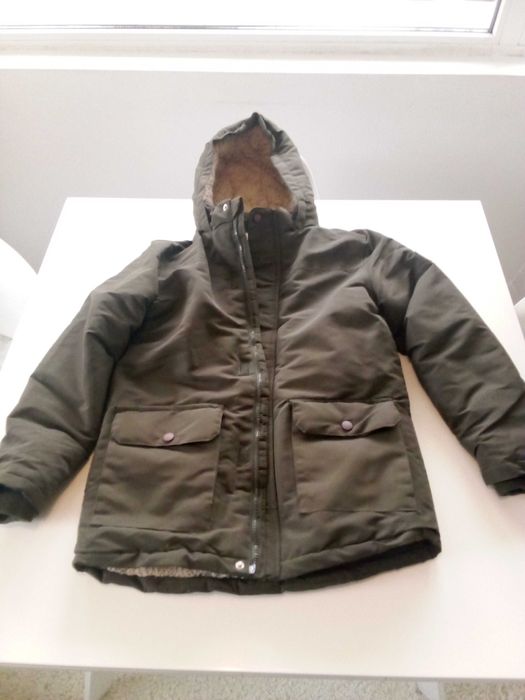 Детско зимно яке за момче 145-155 см, много топло, прекрасно