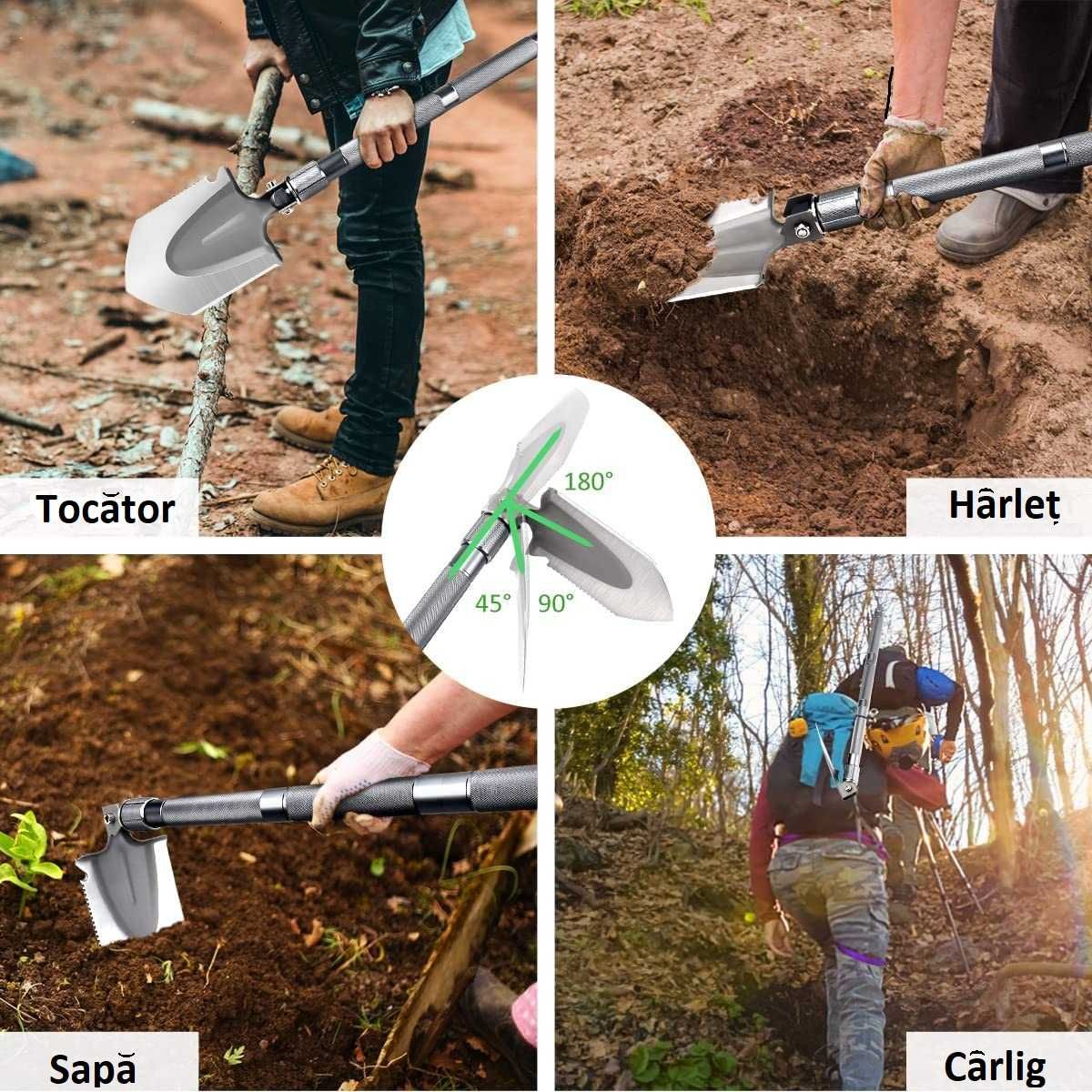 Lopata Pliabilă Multifuncțională