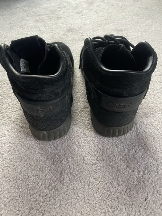 Adidasi ghete piele intoarsa