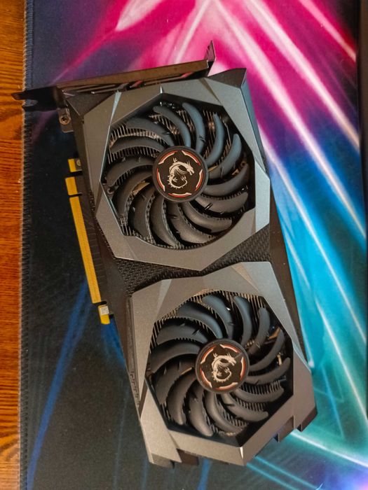 MSI GTX1650 D6 неисправна