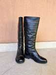 Cizme lungi piele marimea 36