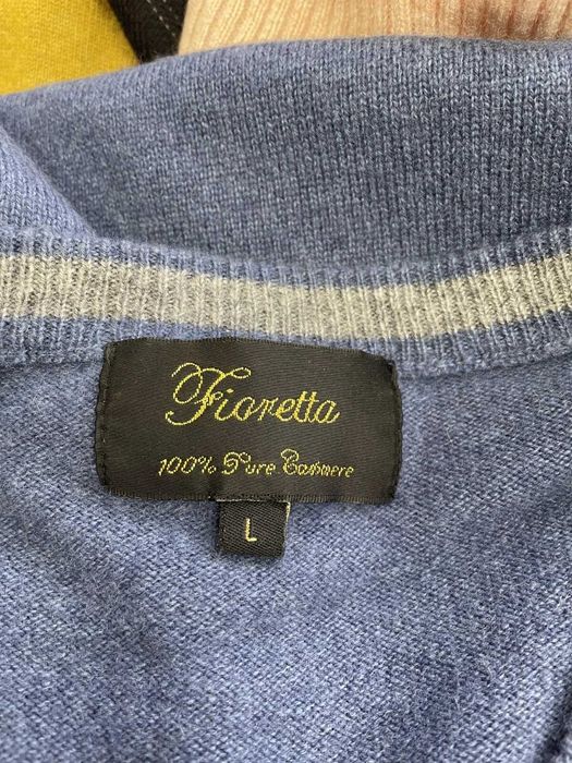 FIORETTA размер L / XL мъжки кашмирен пуловер 100% КАШМИР