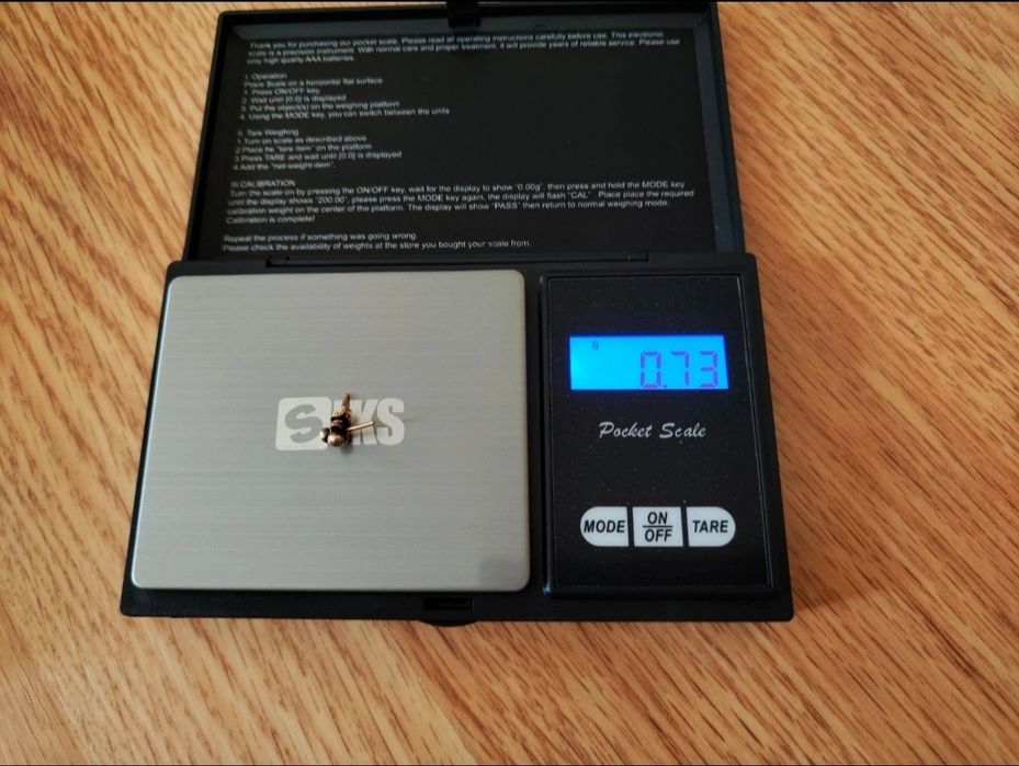 Cercei aur 14 K model bobite