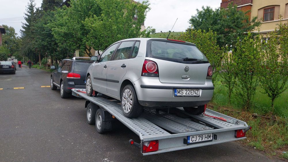 Tractari Dube Non-Stop platforma Dej Cluj Napoca