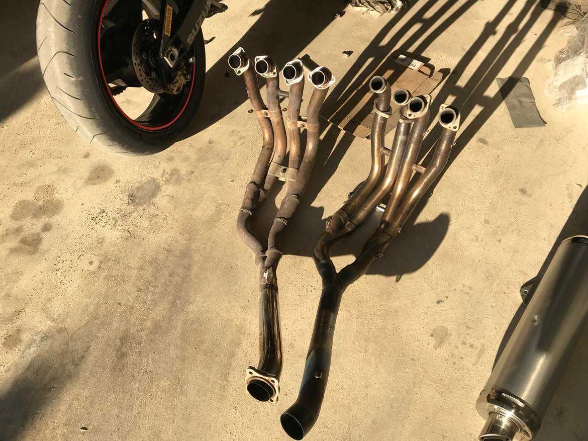 Suzuki Yamaha R6 13S 2C0 GSXR  K4 K5 600 750 части колектор степенки