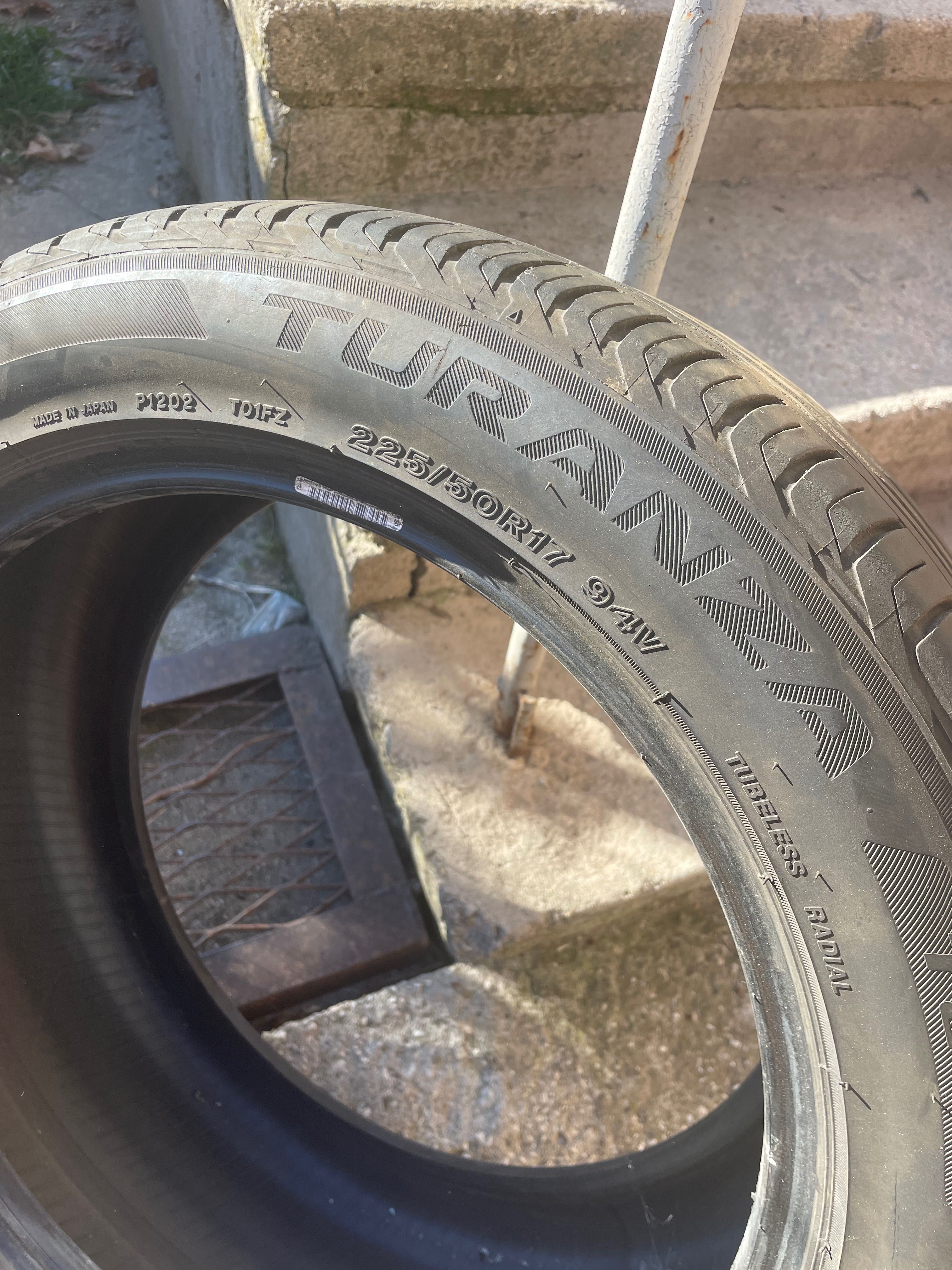 Bridgestone turanza 225/50/17