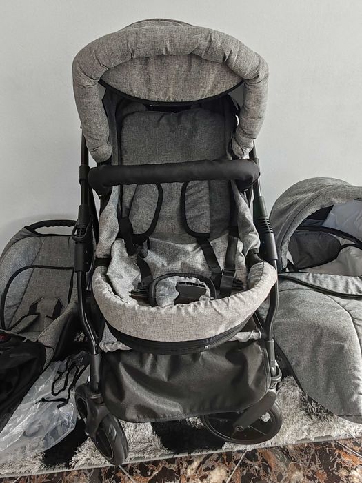 Vand Carucior Boston Gri 3 in 1