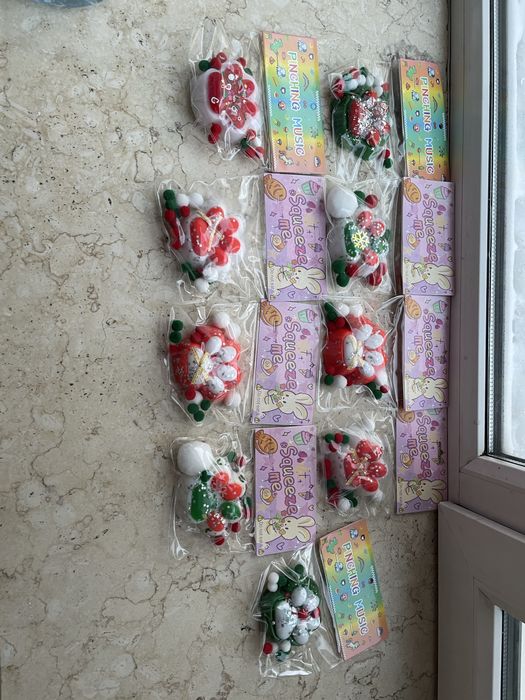 новогодние лапки антистресс