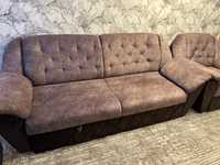 Продам диван с креслом в отличном состоянии не просиженный продаем в с