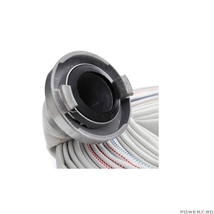 Furtun tip pompieri 2", 20m, Silver