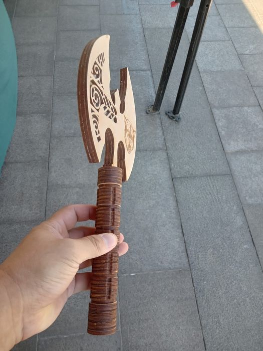 Секира Скандинавия деревянная