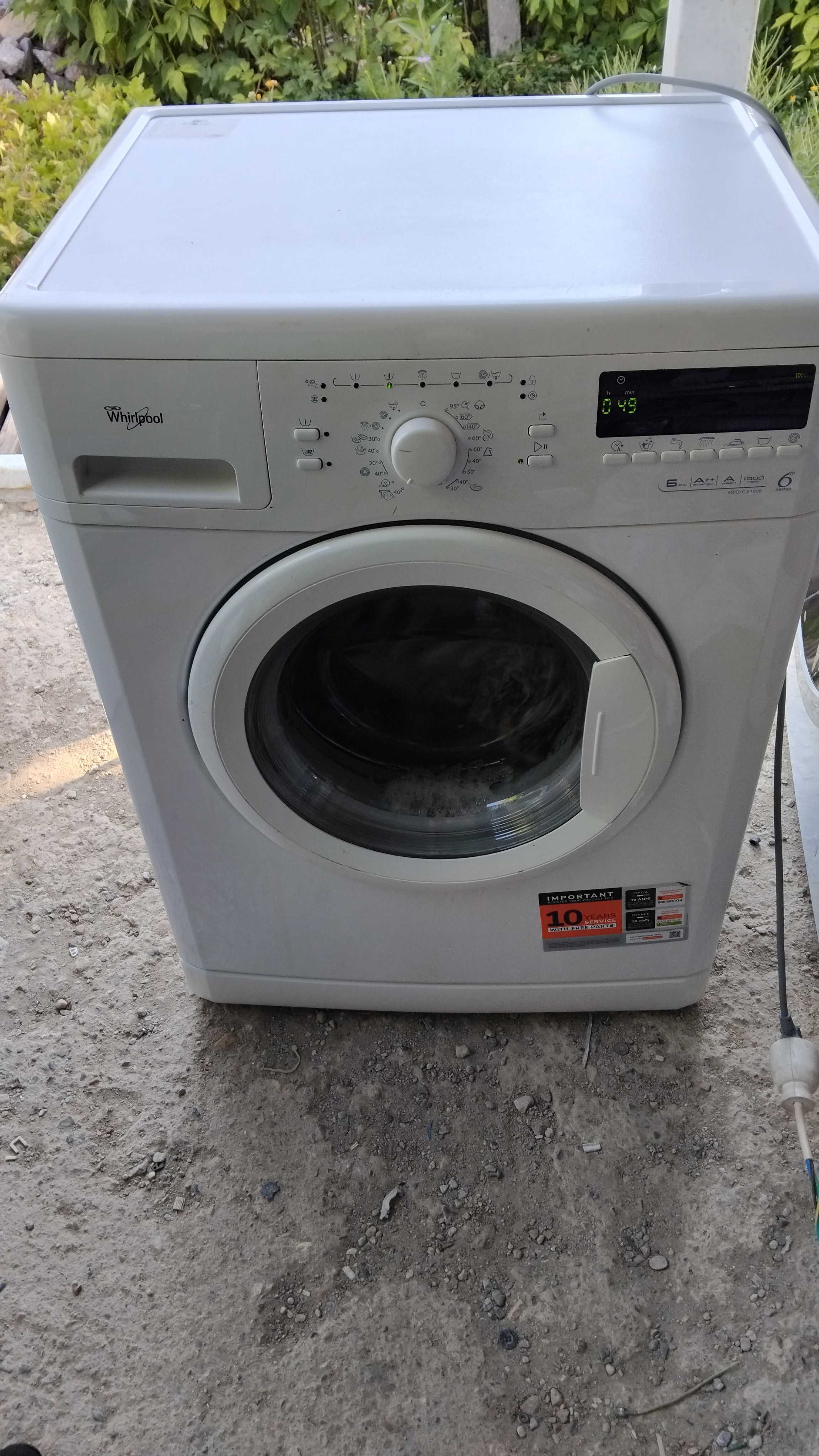 Пералня Whirlpool  6 кг 1000 оборота