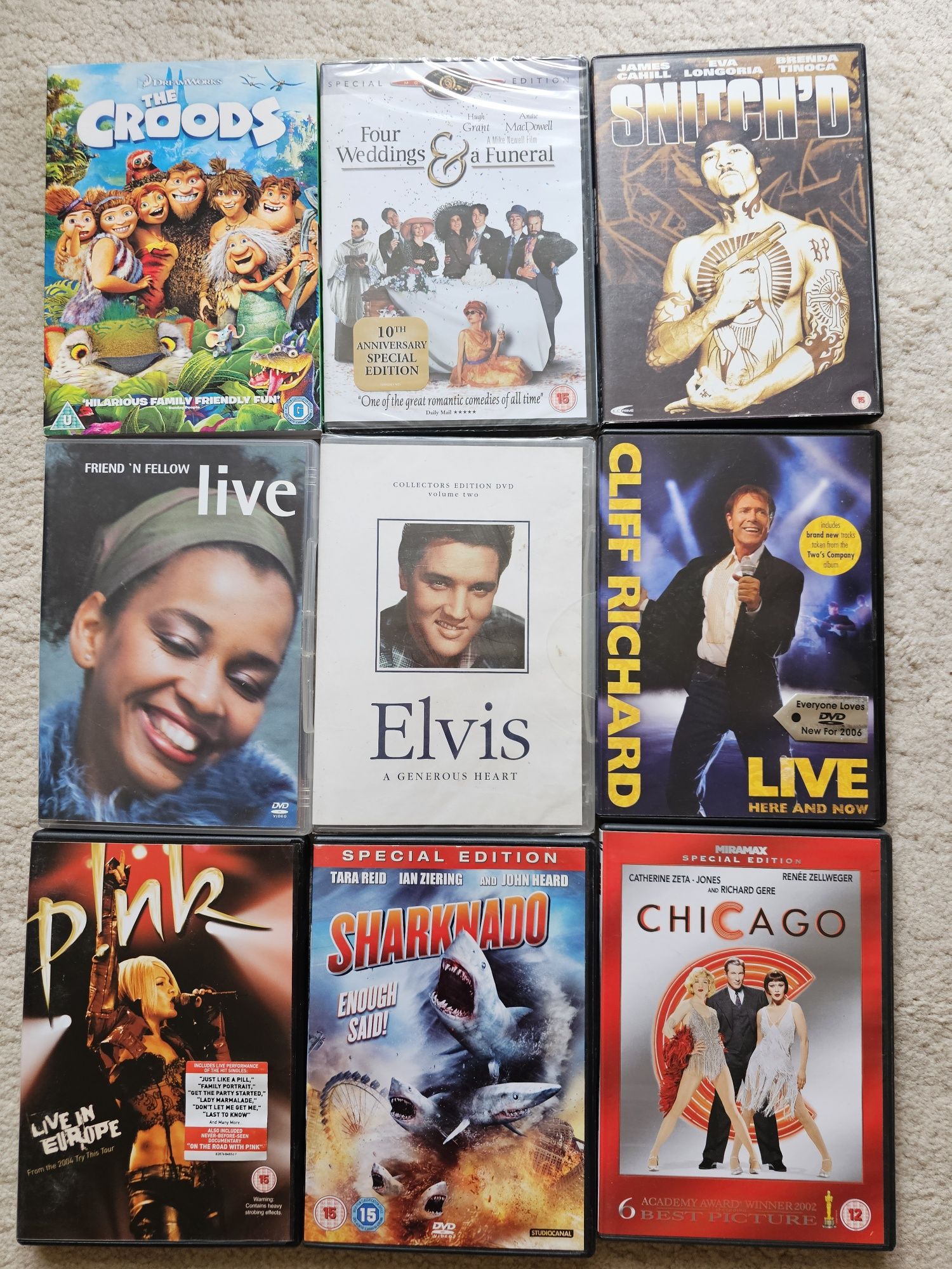 Оригинални DVD на Английски език от лична колекция