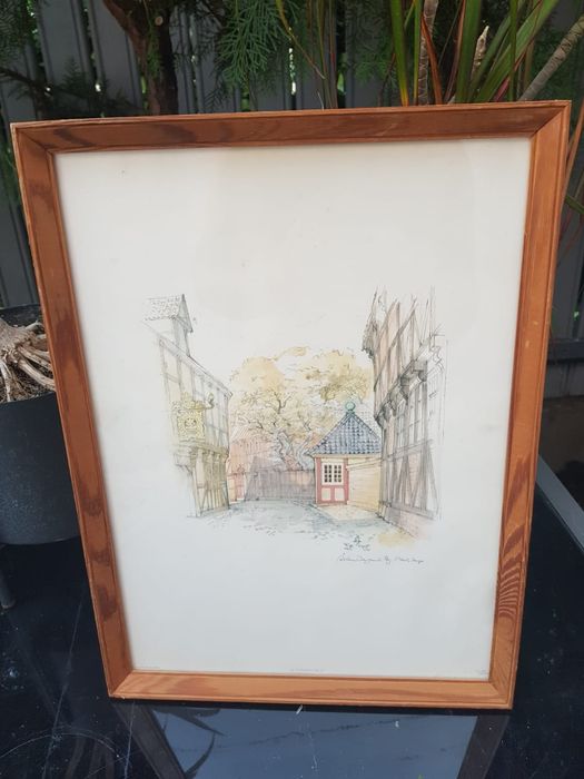 Vand 4 tablouri in creion